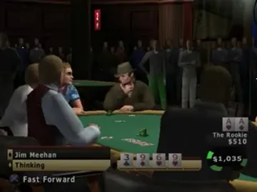 World Series of Poker screen shot game playing